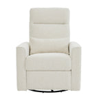 Tutti Bambini Paige Recliner Glider Nursery Chair - Vanilla Boucle
