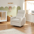 Tutti Bambini Paige Recliner Glider Nursery Chair - Egg Shell