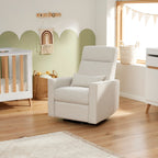 Tutti Bambini Paige Recliner Glider Nursery Chair - Egg Shell