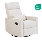 Tutti Bambini Paige Recliner Glider Nursery Chair - Egg Shell