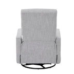 Tutti Bambini Paige Recliner Glider Nursery Chair - Pure Grey