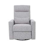 Tutti Bambini Paige Recliner Glider Nursery Chair - Pure Grey