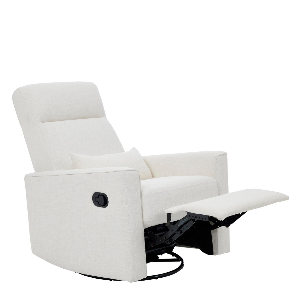 Tutti Bambini Paige Recliner Glider Nursery Chair - Sea Shell