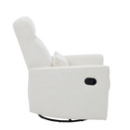 Tutti Bambini Paige Recliner Glider Nursery Chair - Sea Shell