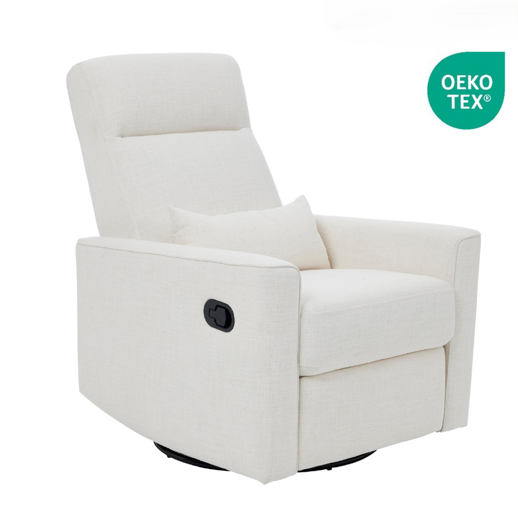 Tutti Bambini Paige Recliner Glider Nursery Chair - Sea Shell