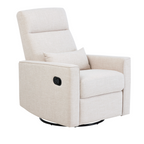 Tutti Bambini Paige Recliner Glider Nursery Chair - Egg Shell