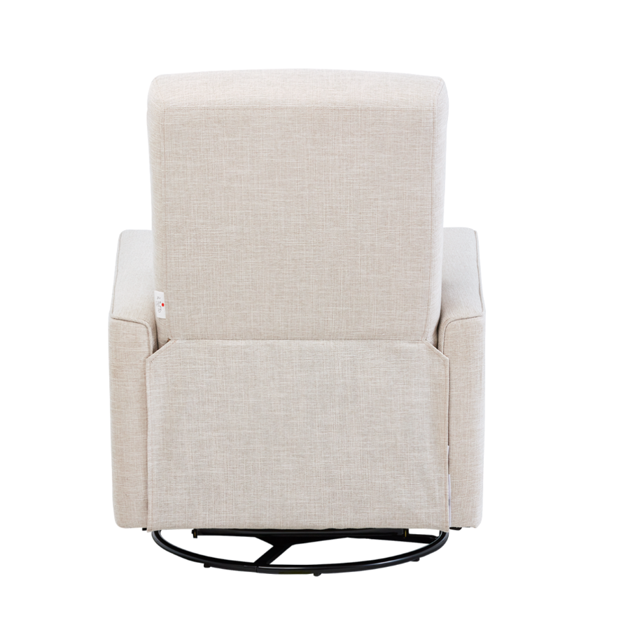 Tutti Bambini Paige Recliner Glider Nursery Chair - Egg Shell