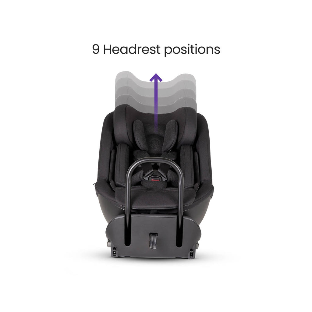 Silver Cross Perform Extended Rear-Facing (ERF) Car Seat - Iconic Black