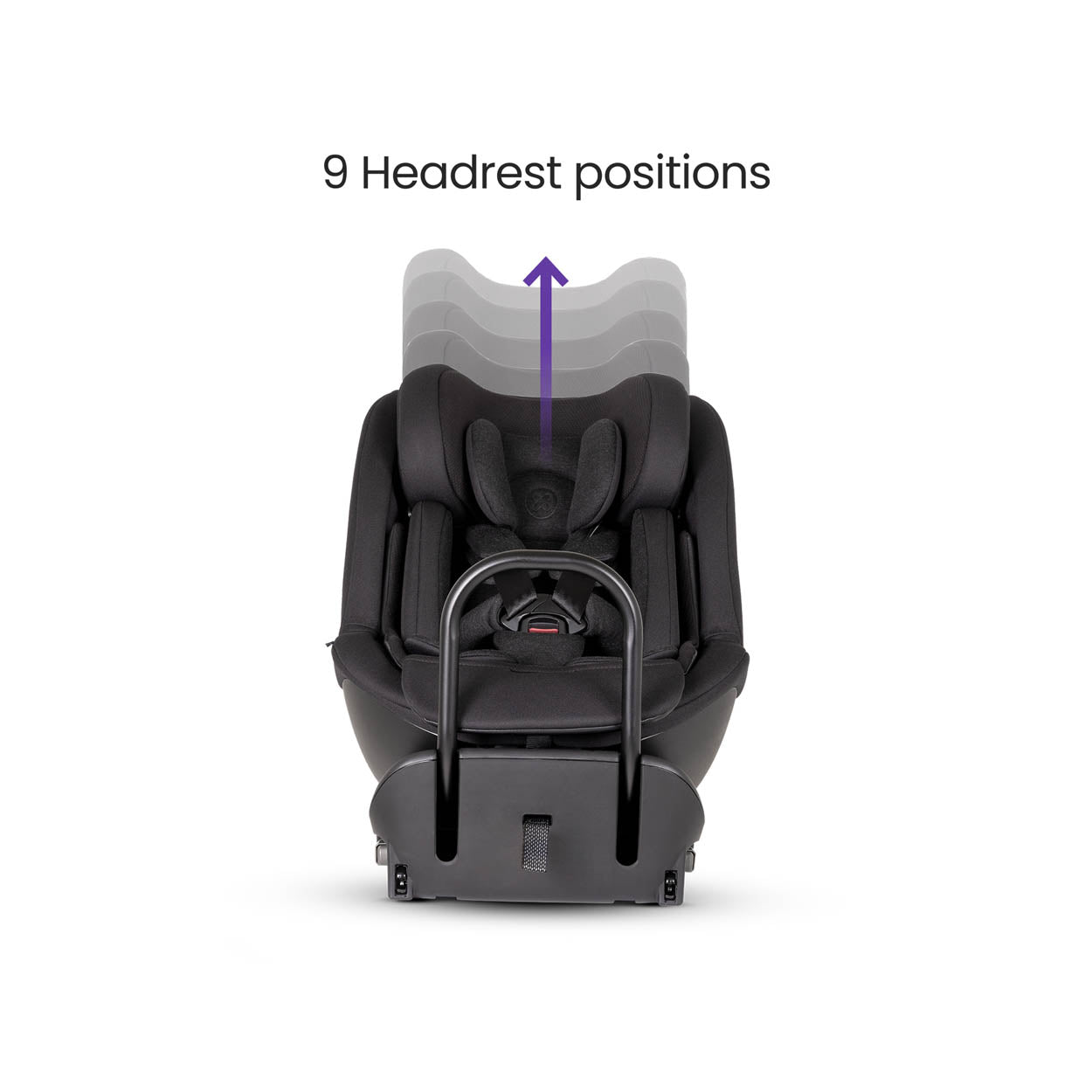 Silver Cross Perform Extended Rear-Facing (ERF) Car Seat - Iconic Black