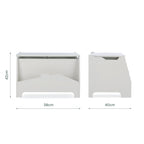 CuddleCo Play House Storage Box - Pebble