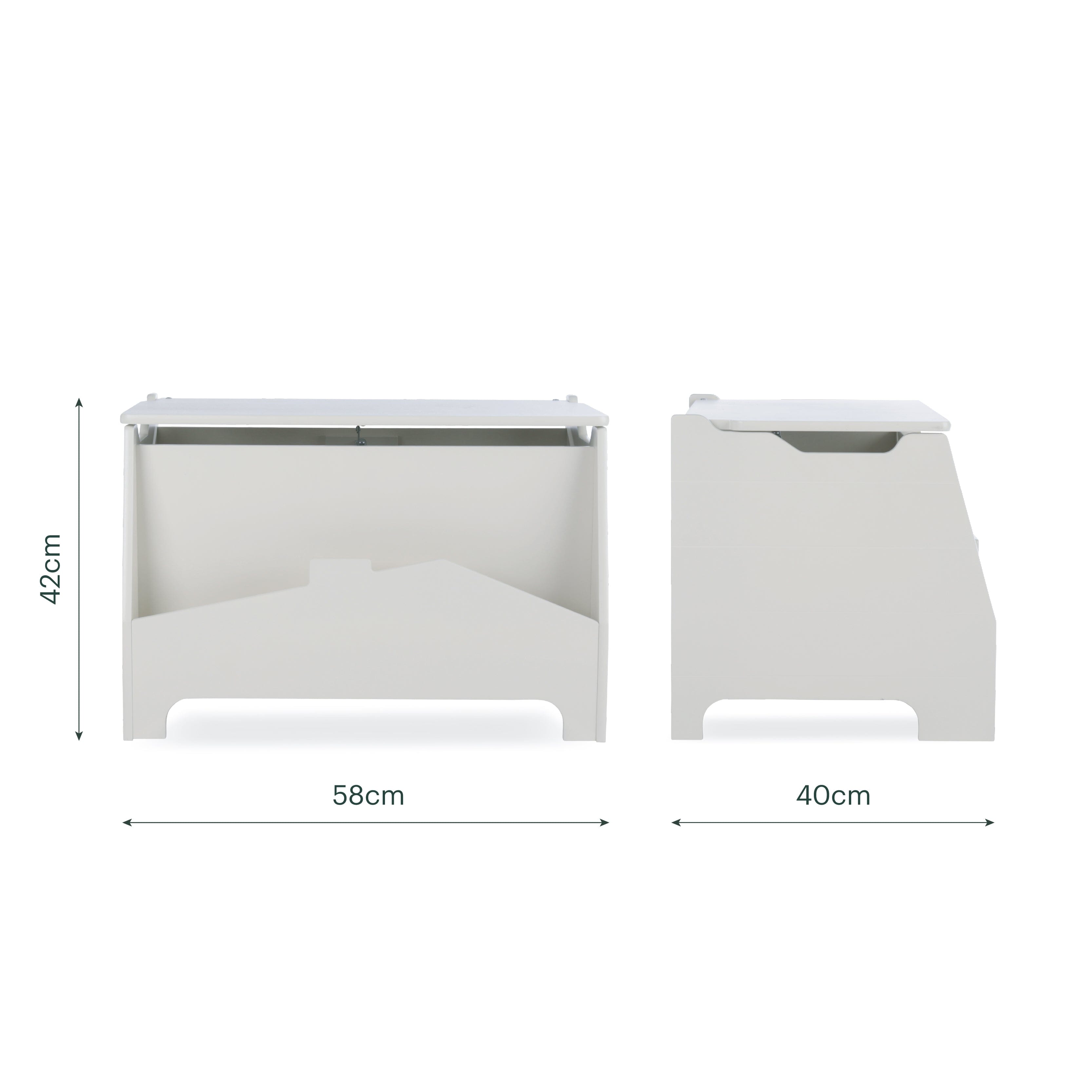 CuddleCo Play House Storage Box - Pebble