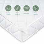 Tutti Bambini Pocket Sprung Cot Mattress (60 x 120 cm) - White