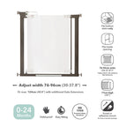 Fred Safety Pressure Fit Clear-View Stairgate