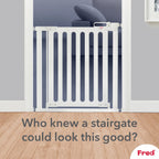 Fred Safety Pressure Fit Wooden Stairgate