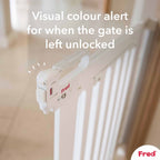 Fred Safety Pressure Fit Wooden Stairgate