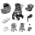 Inglesina Aptica Quattro Travel System - Crystal Grey