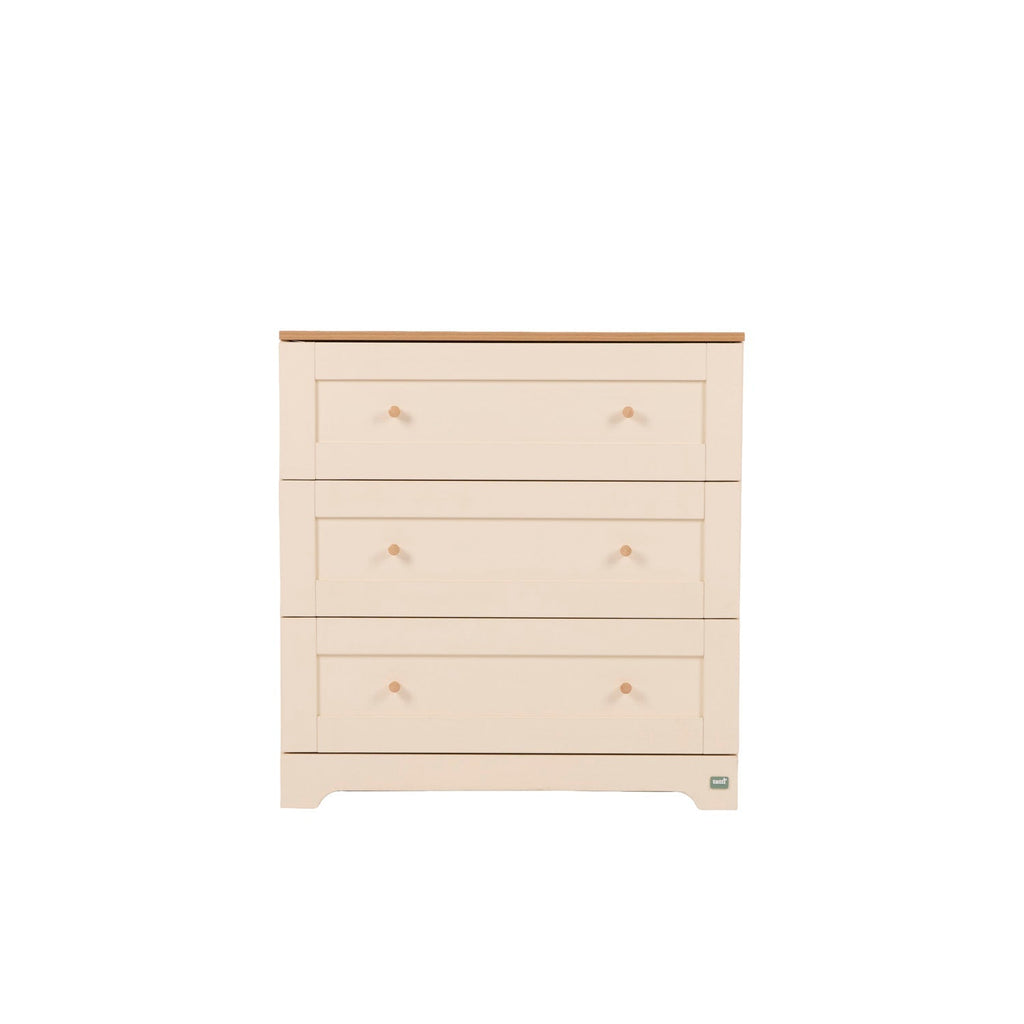 Tutti Bambini Rio Chest Changer - Cashmere/Honey Oak