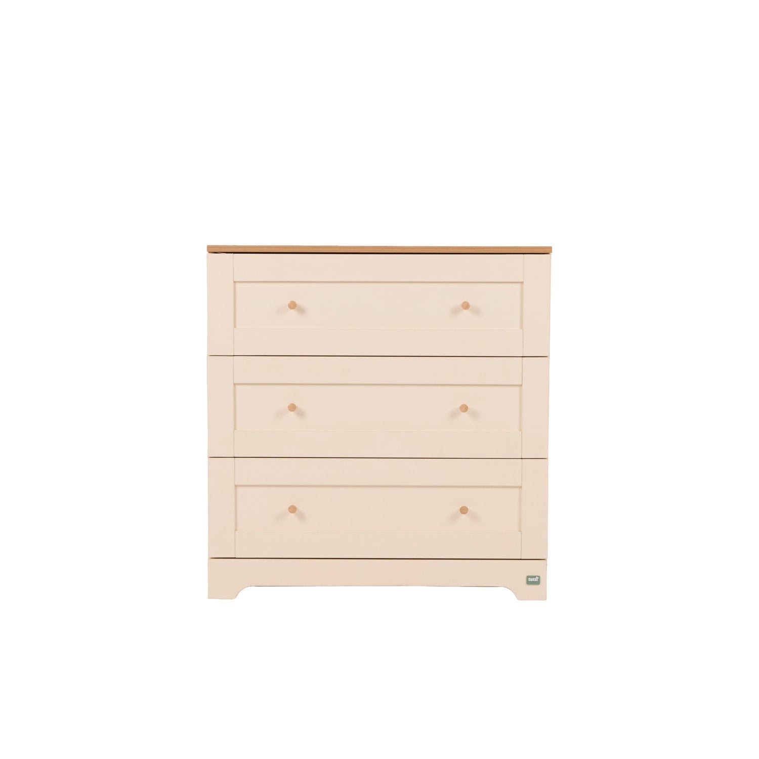 Tutti Bambini Rio Chest Changer - Cashmere/Honey Oak