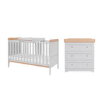 Tutti Bambini Rio 2 Piece Room Set - Honey Oak & Dove Grey