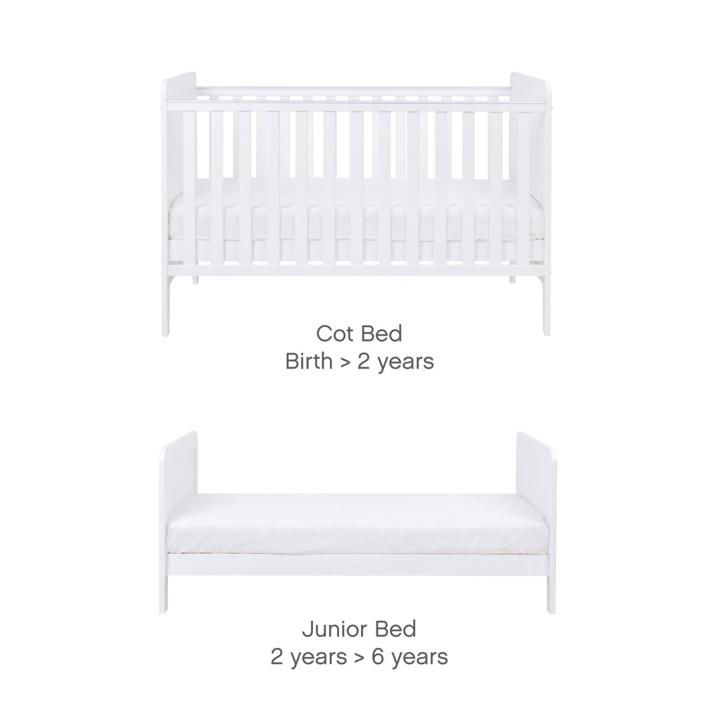 Tutti Bambini Rio 2 Piece Room Set - White