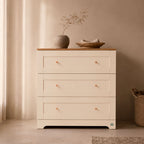 Tutti Bambini Rio Chest Changer - Cashmere/Honey Oak