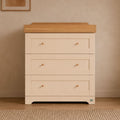 Tutti Bambini Rio Chest Changer - Cashmere/Honey Oak