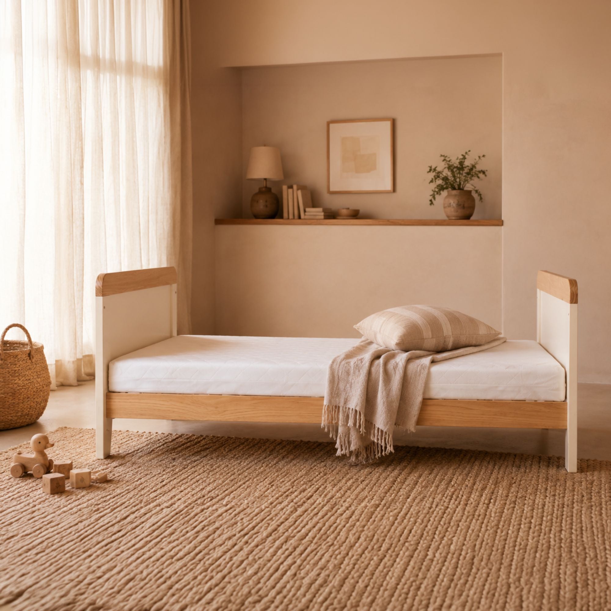 Tutti Bambini Rio 3 Piece Room Set - Cashmere/Honey Oak