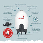 Newborn Essentials Bundle - Rockit Wooshh, Rocker & Izmi Essential Wrap