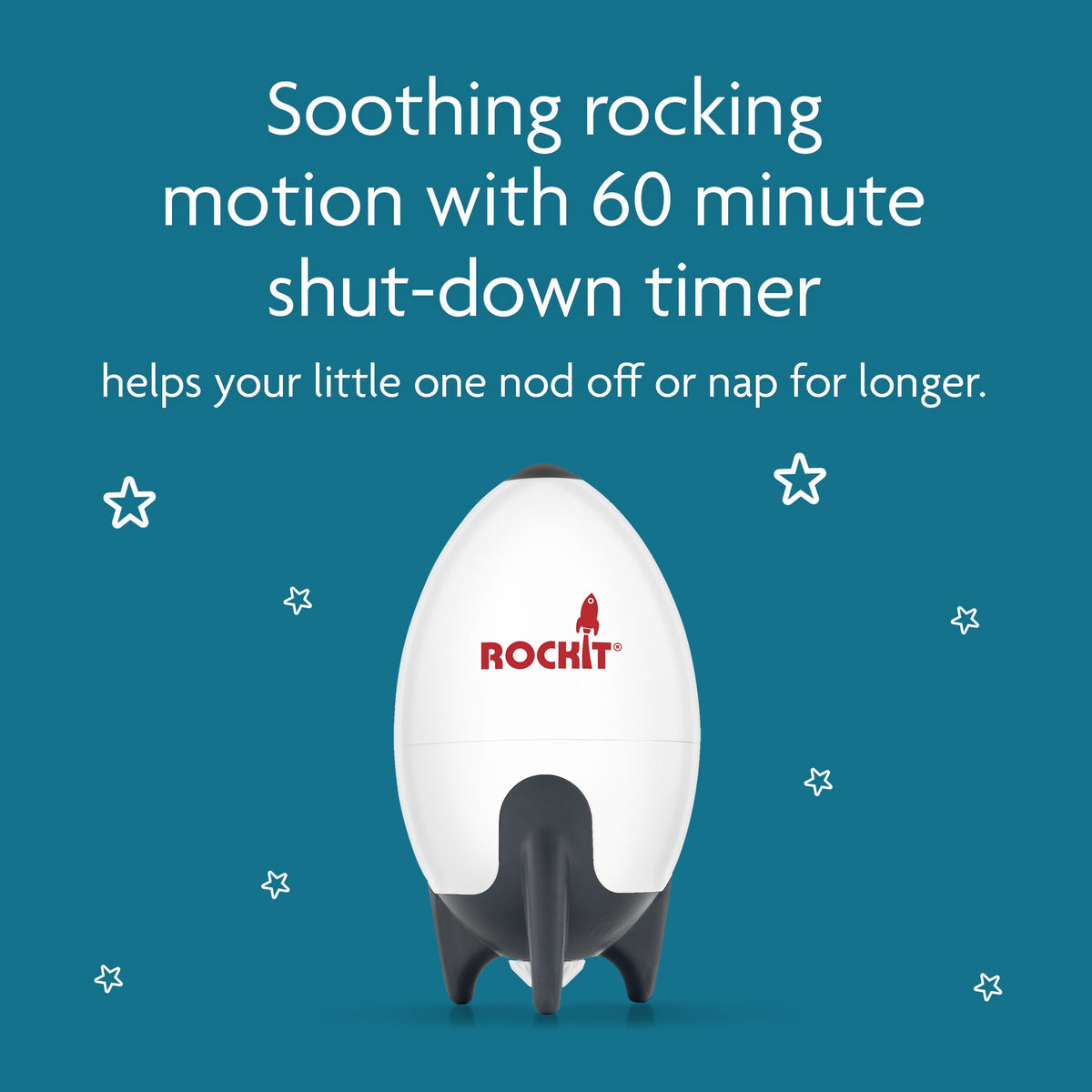 Rockit Rocker - Portable Baby Rocker - Rechargeable
