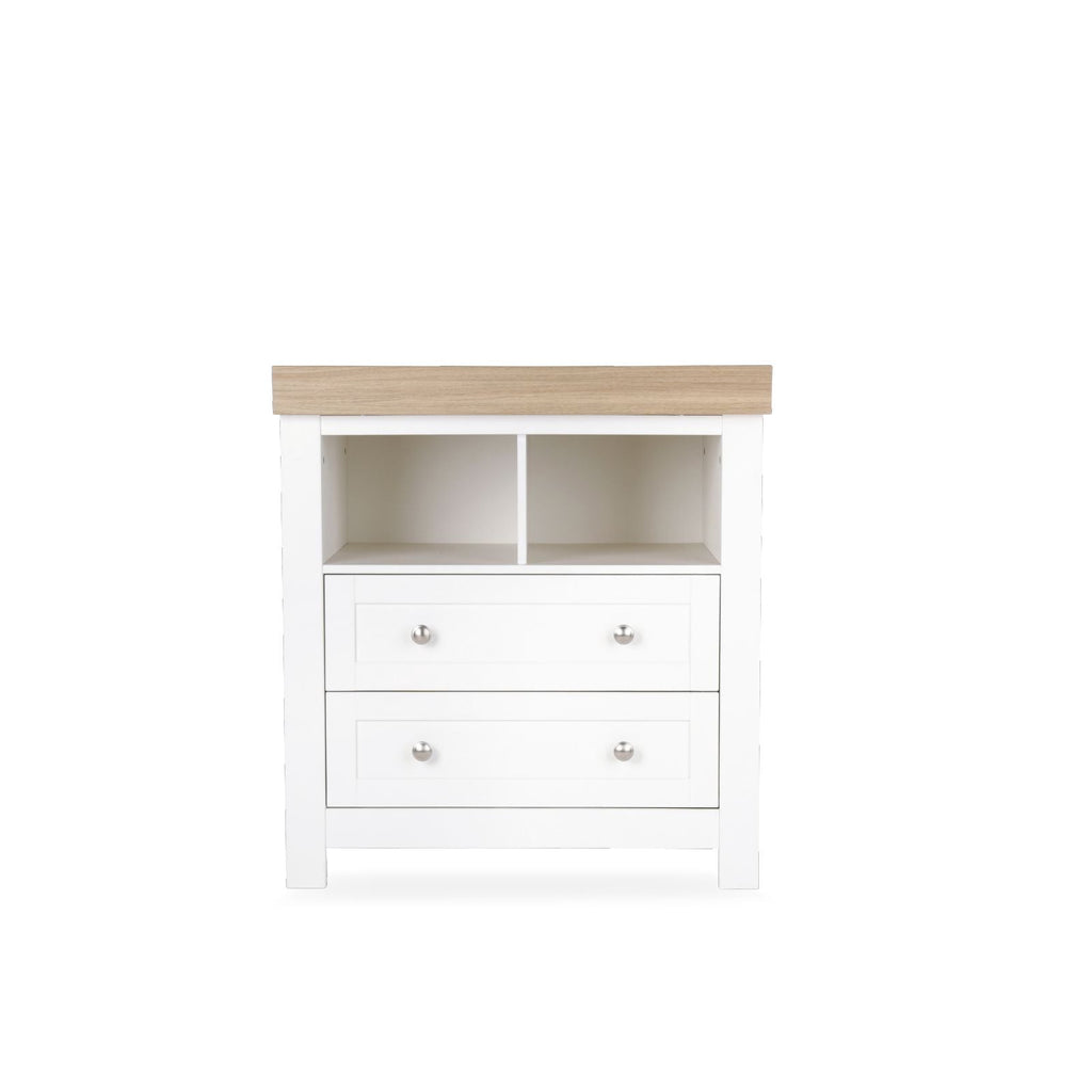 CuddleCo Burford Dresser Changer - White & Oak