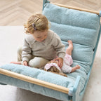 Tutti Bambini Scala Montessori Pikler Rocking Frame Cushion - Ocean Stone