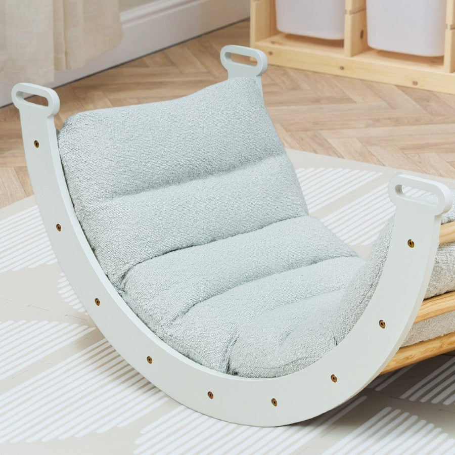 Tutti Bambini Scala Montessori Pikler Rocking Frame Cushion - Sea Mist