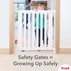 Fred Safety Screw Fit Wooden Stairgate