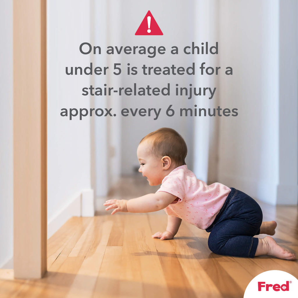 Fred Safety Screw Fit Wooden Stairgate