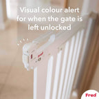 Fred Safety Screw Fit Wooden Stairgate
