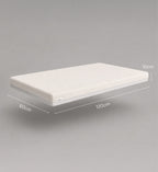 CuddleCo Signature Hypo-Allergenic Bamboo Pocket Sprung Cot Mattress 120 x 60cm