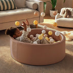 CuddleCo Soft Play Ball Pit with Balls - Tuscany