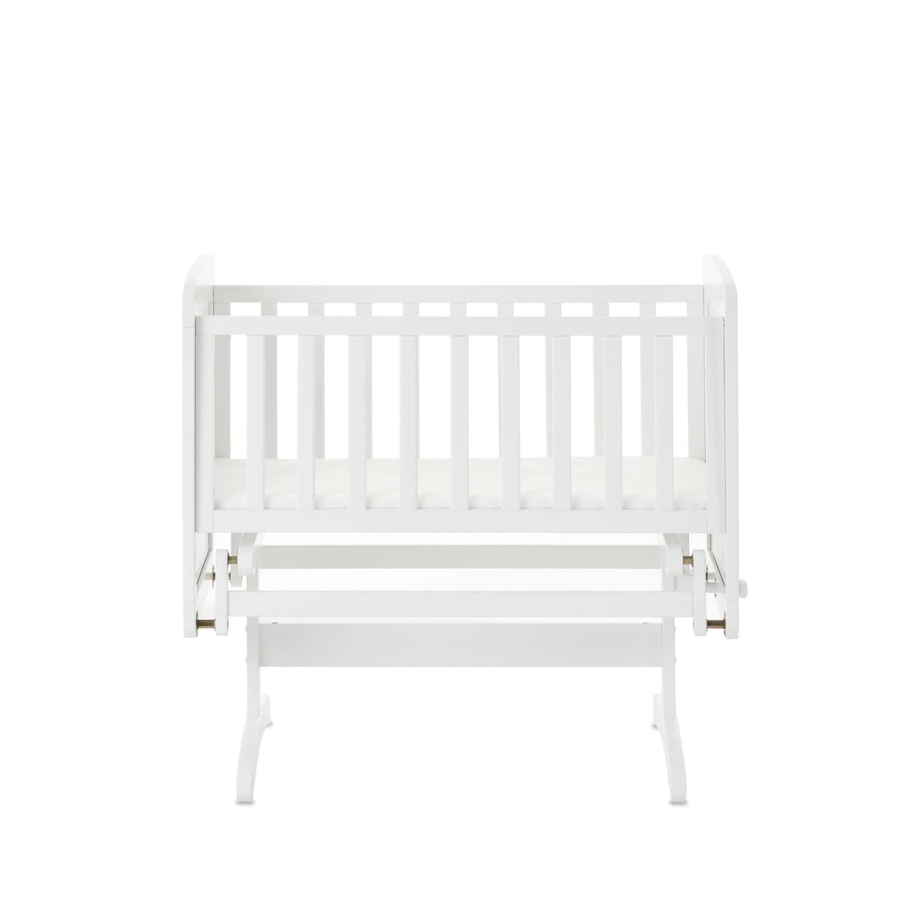 Obaby Gliding Crib - White
