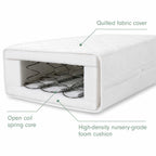 Tutti Bambini Sprung Cot Mattress (60 x 120 cm) - White