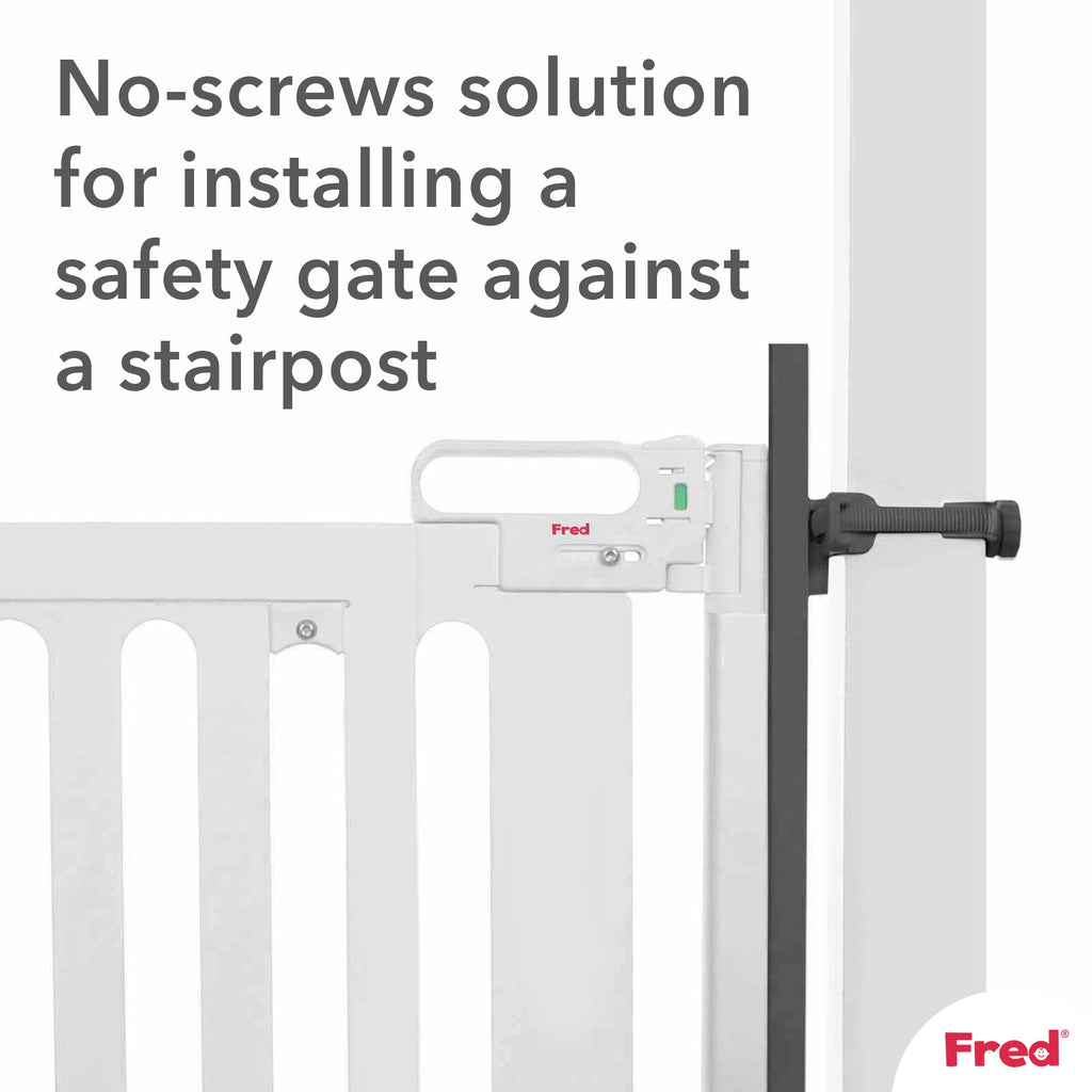 Fred Safety Universal Stairpost Fitting Kit - Dark Grey