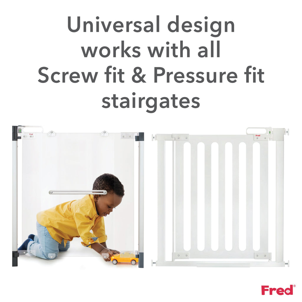 Fred Safety Universal Stairpost Fitting Kit - Dark Grey