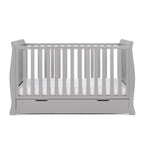 Obaby Stamford Classic Sleigh 3 Piece Room Set - Warm Grey