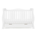 Obaby Stamford Luxe Sleigh 3 Piece Room Set - White
