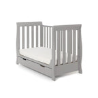 Obaby Stamford Mini Sleigh 3 Piece Room Set - Warm Grey