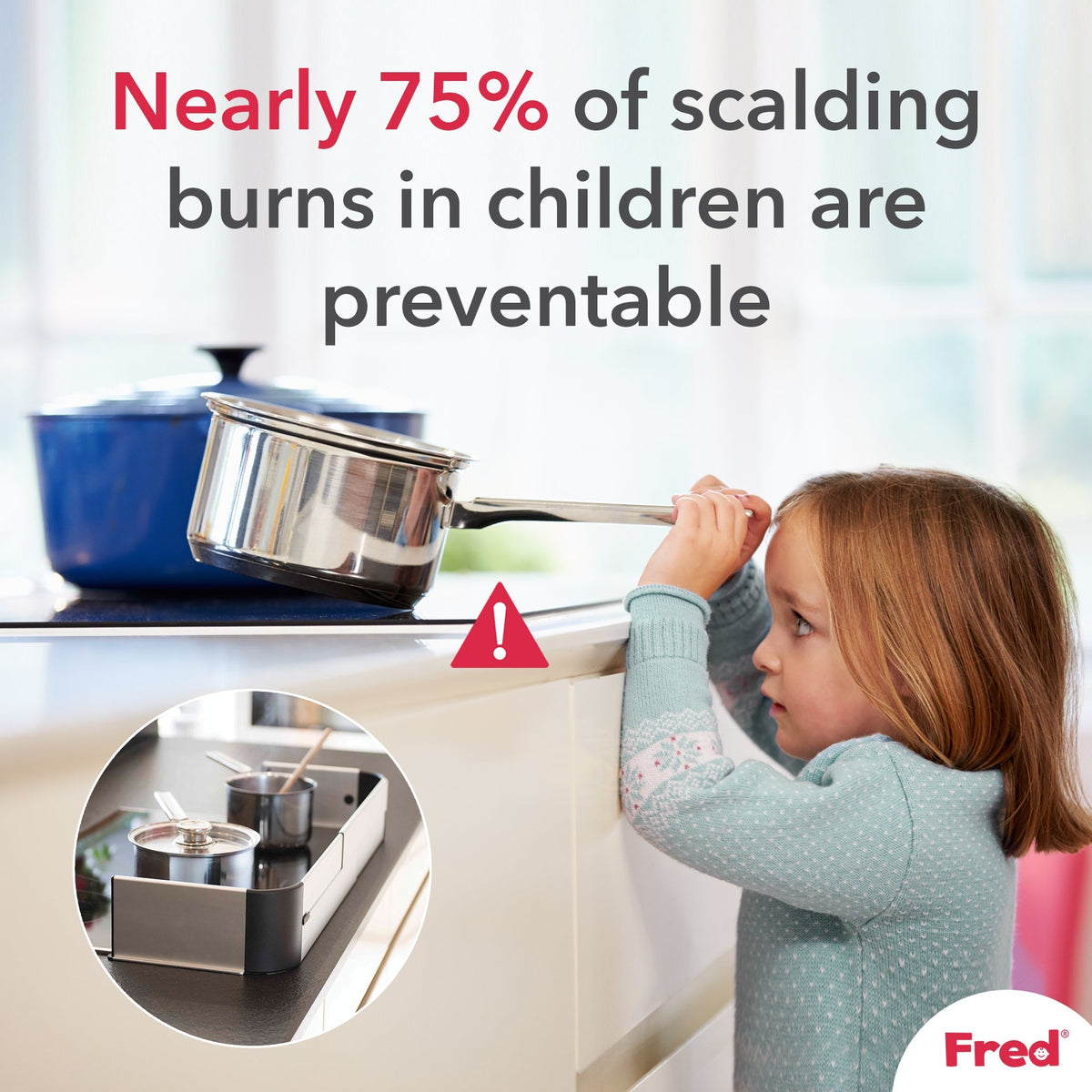 PREORDER: Fred Safety Stove & Hob Guard