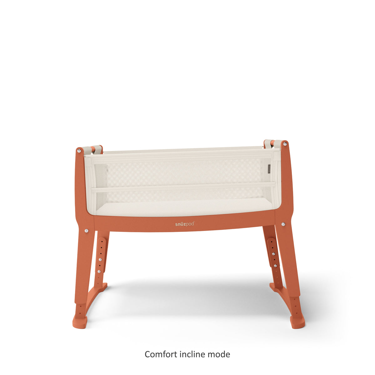 SnuzPod Studio Bedside Crib - Florence Ember