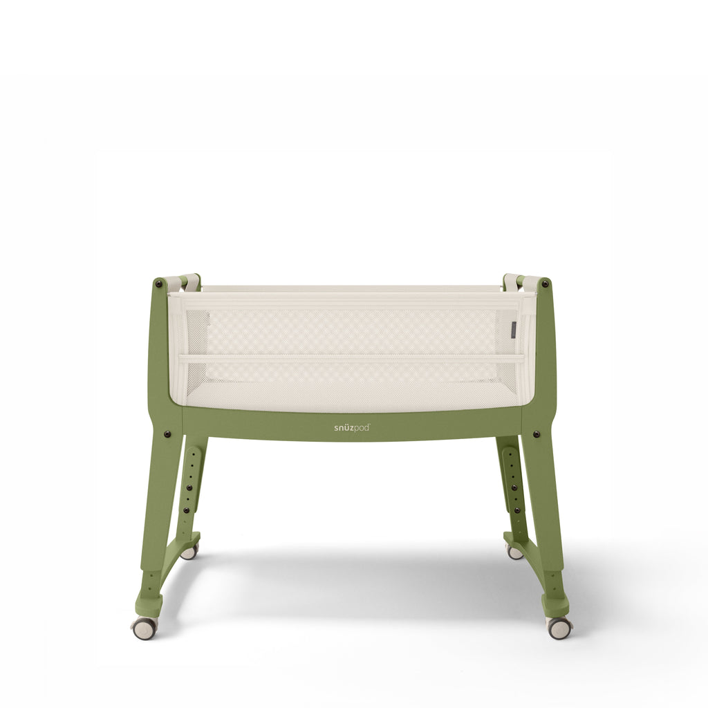 SnuzPod Studio Bedside Crib - Tokyo Matcha