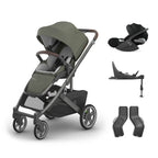 UPPAbaby Cruz V3 Pushchair + Cybex Cloud T & Base - Evelyn