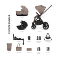 Venicci Claro 2 Ultimate 4in1 Tiago Plus Bundle - Almond