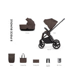 Venicci Claro 2 Essential 2in1 Bundle - Chocolate